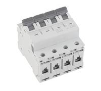 Oumefar Miniature Circuit Breaker 4P 63A for Overload Protection in DC 1000V Systems Lightweight ABS Shell