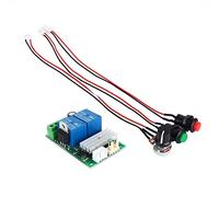 Oumefar Motor Speed Controller, DC6V-24V 3A PWM High Power Motor Speed Regulator with Reversing Direction Switch