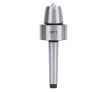 Oumefar MT1 Live Center, Stainless Steel Heavy Duty Wood Lathe Center, for Wood Metalworking Turning, Compatible with Mini Benchtop Lathes