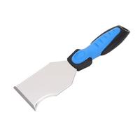 Oumefar Multi Function Putty Cutter, 2 in 1 Paint Scraper & Drywall Tool with Comfort Grip, Professional Metal Spatula for Wall Repair