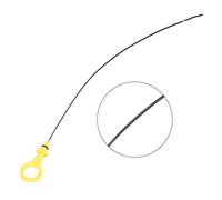Oumefar Oil Dipstick, Engine Oil Dipstick ABS Stainless Steel Oil Level Gauge Stick Engine Oil Dip Stick Level Dipstick Oil Level Dipstick Gauge Tool for A3 A4 A5 A6 Q3 Q5 TT 2.0