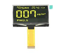 Oumefar Organic LCD Screen, 2.42 Inch In-Line SSD1309 LCD Display Module, 128x64 Resolution, Safe for (Yellow Displaying)