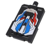 Oumefar Oumefar Phone Motherboard Chip Clamp, Spring Loaded Design, Silky Bearing, Stainless Steel Fixture Holder Tool for Mobile Phone PCB Repair, GK15