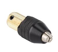 Oumefar Oumefar Self Tightening Chuck with Brass Connection Rod Electric Drill Accessories for Drilling, Polishing, Grinding, Suitable for Mini Power Drill (Ore Size 5MM)
