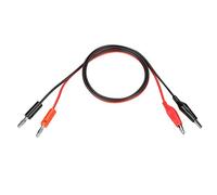Oumefar Output Cable Line Multimeter Banana Plug to Crocodile Alligator Clip Test Probe Lead Wire 30V 5A 80cm for Adjustable DC Regulated Power Supply