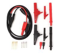 Oumefar P1800A BNC Male to 4mm Banana Plug Test Lead Kit Multimeter Probes with Replaceable Needles and Alligator Clips Modern Design for Electronic Circuit Testing