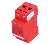 Oumefar Photovoltaic DC Protector 2P Highly Reliable Arrester for Solar Energy Projects 1000V Orange 1 Unit