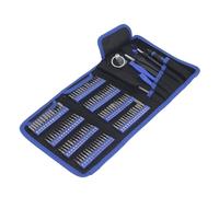 Oumefar Precise Screwdriver Set 126 in 1 Non-Slip Magnetic Repair Tool Set 112 Drill Bits Anti-Static Heavy Duty with Electronic Device Storage Bag
