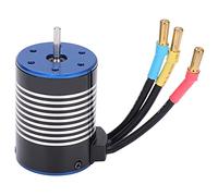 Oumefar Precisely Balanced,Motor DC Motor Brushless Motor RC Car Motor,900W 4300KV Brushless Motor for 1/10 RC Car,Ultra Light High Efficiency Low Noise