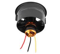 Oumefar QX?Motor EDF Ducted Fan Set 64mm 5 Blades Ducted Fan with RC Brushless Motor RC Ducted Fan with Motor,for RC Airplane Aircraft Model Toys