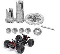 Oumefar RC Differential Gear RC Accessories, 1/18 Spur Gears Motor Pinion Gears Set for HS 18301 18302 18311 18312 RC Car Replacement Parts