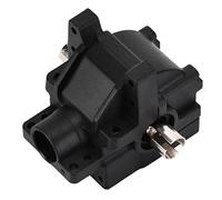 Oumefar RC Gear Box Diff Set RC Gear Box Housing RC Car Differential Plastic Iron Lightweight for Wltoys 104001 1/10 RC Car Black