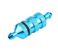 Oumefar RC Model Car Accessories, High Durability, Wear-Resistant HSP Alloy Aluminium, Oil Fuel Filter for Friends, Family, Boys, Girls (Blue)