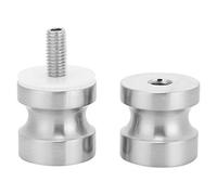 Oumefar Round Bathroom Door Knob,Glass Door Handles Aluminium Alloy Pull Knobs,for Shower Glass Door Bathroom Sliding Door