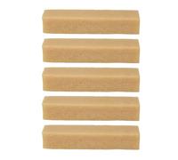 Oumefar Rubber Abrasive Cleaning Stick Durable Cleaner Sanding Belt Discs Sandpaper Eraser for Woodworking 5Pcs for Workshop Garage