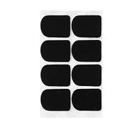 Oumefar Sax Mouthpiece Patch Pad Cushion for Soprano Alto Tenor Saxophone Clarinet Black 0 3mm Big Oval(Black 0 5mm Small Oval) Musical Instrument Accessories