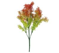 Oumefar Simulated Plant Lifelike Fake Bryophyte Artificial Seaweed Plastic for Home Decoration for (Seaweed grass orange)