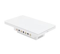 Oumefar Smart Switch Wifi Remote Control Touch Switch for Home Automation App Management White ABS 2 Units