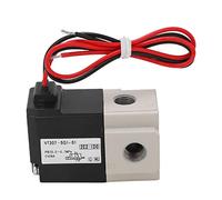 Oumefar SMC Vacuum Electric Solenoid Valve Reliable Pneumatic Valve for Air Systems - G1/8 Size