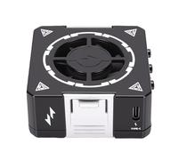 Oumefar Smoke Exhaust Fan 3 in 1, 15000r/min, 5W Rechargeable | Cooling and Curing, Maintenance Work, PAV Touch Control, Built in 300mAh Lithium Battery, Filter Compatible