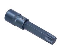 Oumefar Socket Bit S2 Alloy Steel Extra-Hard Star Bit for Quick Wrench Tool 100mm Length with Non-Slip Design for Industrial Use