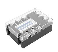 Oumefar Solid State Relay Low Input Current High Output Performance for Industrial Equipment 3-Phase 480V 200A DC Control SSR for Commercial Heavy Applications ABS Material