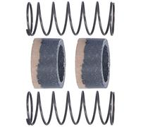 Oumefar Spring Check Valve Durable Plastic Valve for Oil Free Machine 2PCS Spring for Air Compressors, 25mm-1in Plastic Plug for Mechanic Workshop (357)