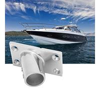 Oumefar Stainless Steel Boat Rail Fitting 3mm Thickened Wall 60 Degrees Rectangular Base for Ships Yachts 1.73 X 2.83in