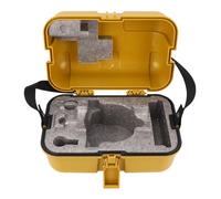 Oumefar Surveying Instrument Box/Cover Durable Portable High Security Total Station Level Storage Box Yellow