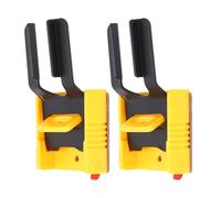 Oumefar Switch Lockout Device, Electrical Switch Lock Transfer Lock, 2PCS Lockout Device with Adhesive Screw Mounting for Knob Switches Rotating Transfer Switches