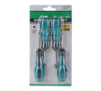 Oumefar U Fork Type Magnetic Screwdriver Set 4Pcs, CRV Steel Multifunctional Hand Tool for Electronic Repair Locknut