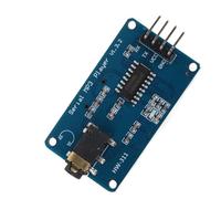 Oumefar UART MP3 Player Module Music Board with Memory Card Socket for LEONARDO/DUE, 30-Level Volume Adjustable Control for DIY Projects