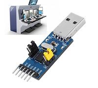 Oumefar USB To I2C Converter Module, USB To IIC Adapter Module Jumper Wire 5V 3.3V Voltage Output Multi Purpose Practical Lightweight for Laboratories