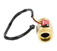 Oumefar Water Sensor Stable Meter Counter for Water Heaters, DC24V 2~50L/MIN Hall Flowmeter for Measurement Equipment