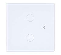 Oumefar WiFi Smart Touch Switch for Home Automation Modern Design 80-260VAC White