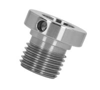 Oumefar Woodworking Lathe Spindle Adapter Stainless Steel Compact Reducing Sleeve for Extending Spindle Suitable for Various Environments 1.9 X 1.9 X .7" for Woodworking Enthusiasts