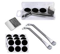 Oumers Bicycle Inner Tube Repair Kits, Bike Cycling Rubber Solutions Puncture Repair Tools/Device Geart for Bike Tire Changes(Tire Levers,Tyre Patch, Metal Rasp, Storage Box)