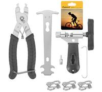 Oumers Bike Chain Repair Tools Set, Bicycle Chain Break Tool, Master Link Pliers, Bike Wear Checker Indicator Opener Closer Remover Pliers