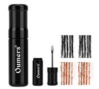 Oumers Tubeless Bike Tire Repair Tool Kit, Bike Tire Punctures with 5PCS Bacon Strips Plus Insertion Tool Tire Repair Fork Reamer