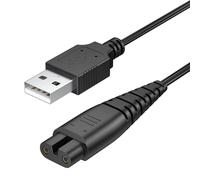 Oumida 5V Shaver Charger Cable for Hatteker Charger, 150CM/4.9FT USB Power Cord Beard Trimmer Shaver Charging Cable for Hatteker RFC-588 RFC-598 RFC-690 RFC-692 RFC-696 RSCX-9598 RSCX-7568