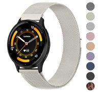 Oumida For Garmin Venu 2 Bracelet/Venu 3/Garmin Vivoactive 4 45 mm Bracelets Women Men, 22 mm Metal Watch Strap Stainless Steel Mesh with Magnet Replacement Strap for Garmin Forerunner 255/265/745/255