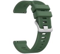 Oumida Garmin Bracelet Compatible with Garmin Forerunner 55/158/245/165/645 for Men and Women, 20 mm Original Silicone Wristbands, Waterproof Sports Replacement Strap, Eine Grösse, Silicone, No