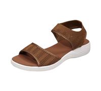 OUMSHBI Ladies Casual Sandals Wide Feet Espadrilles Lightweight Slip On Sandal Elastic Ankle Strap Flat Soft Sandals Arch Support Durable Beach Shoes Comfortable Casual Walking Footwear
