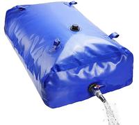 oumuik Réservoir D'eau Pour Brouette I Sac à EAU Mobile Outdoor Avec Valve de Sortie et Tapis Antidérapant I Bidon D'eau Pliable in PVC Extra Resistant I Reusable 540 L