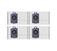 OUNCU Assembly Dust Collection Bag,Compatible For Narwal Flow/Freo Z Ultra,sweeping Machine Robot Vacuum Cleaner Parts(4 pcs)
