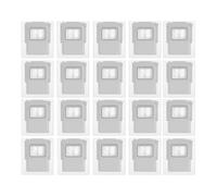 OUNCU Assembly Non-woven Fabric Dust Bag,Compatible For DJI ROMO P/S/A Vacuum Cleaner Parts(20 Pcs)