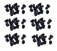 Ounfhtrttk 100pcs RJ45 Anti Dust Cover Caps Ethernet Hub Port Protector Plugs for Laptop, Computer, Router Easy to Install