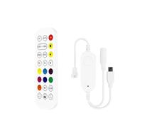 Ounfhtrttk 12-24V Tuya Smart WiFi Controller LED Strip Accessory Connector Smart Life APP Control LED Strip Controller Single