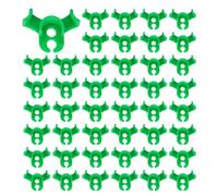 Ounfhtrttk 150pcs Plant Clips Bending Tool for Flower Vines Low-Pressure Training 90 Degree Stem Support Green