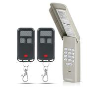 Ounfhtrttk 2pcs 890MAX Garage Door Remote, 877MAX Garage Door Opener Keypad, for Garage Door OpenerCraftsman